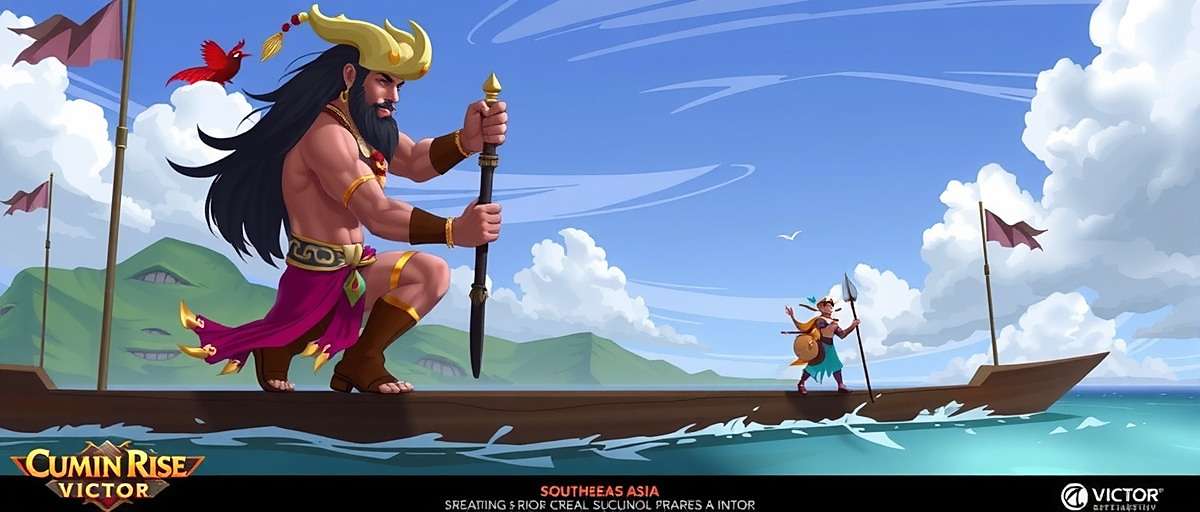 Cumin Rise Victor Future Expansion Concept art for Cumin Rise Victor's upcoming Southeast Asia expansion featuring Indian and Southeast Asian mythological characters